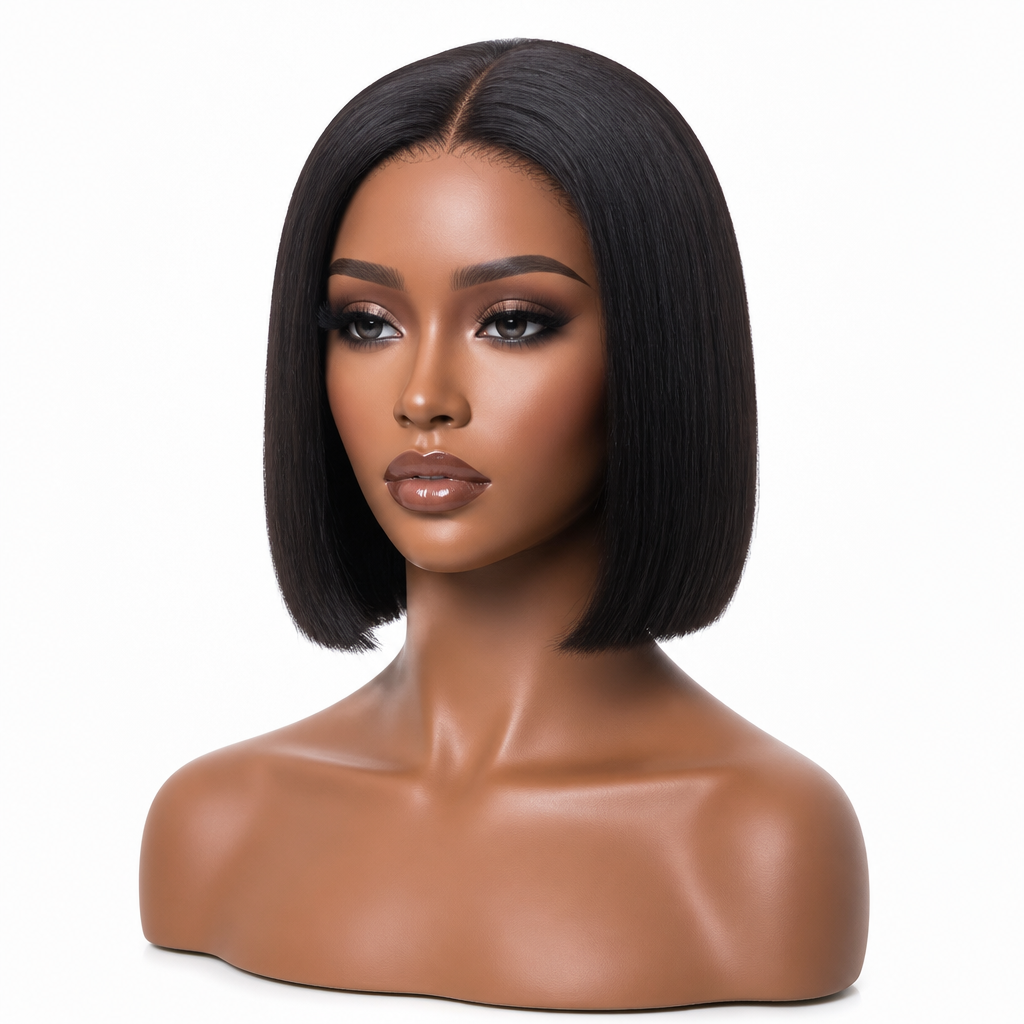 Luxury Bob Wig - 100% Brazilian human hair