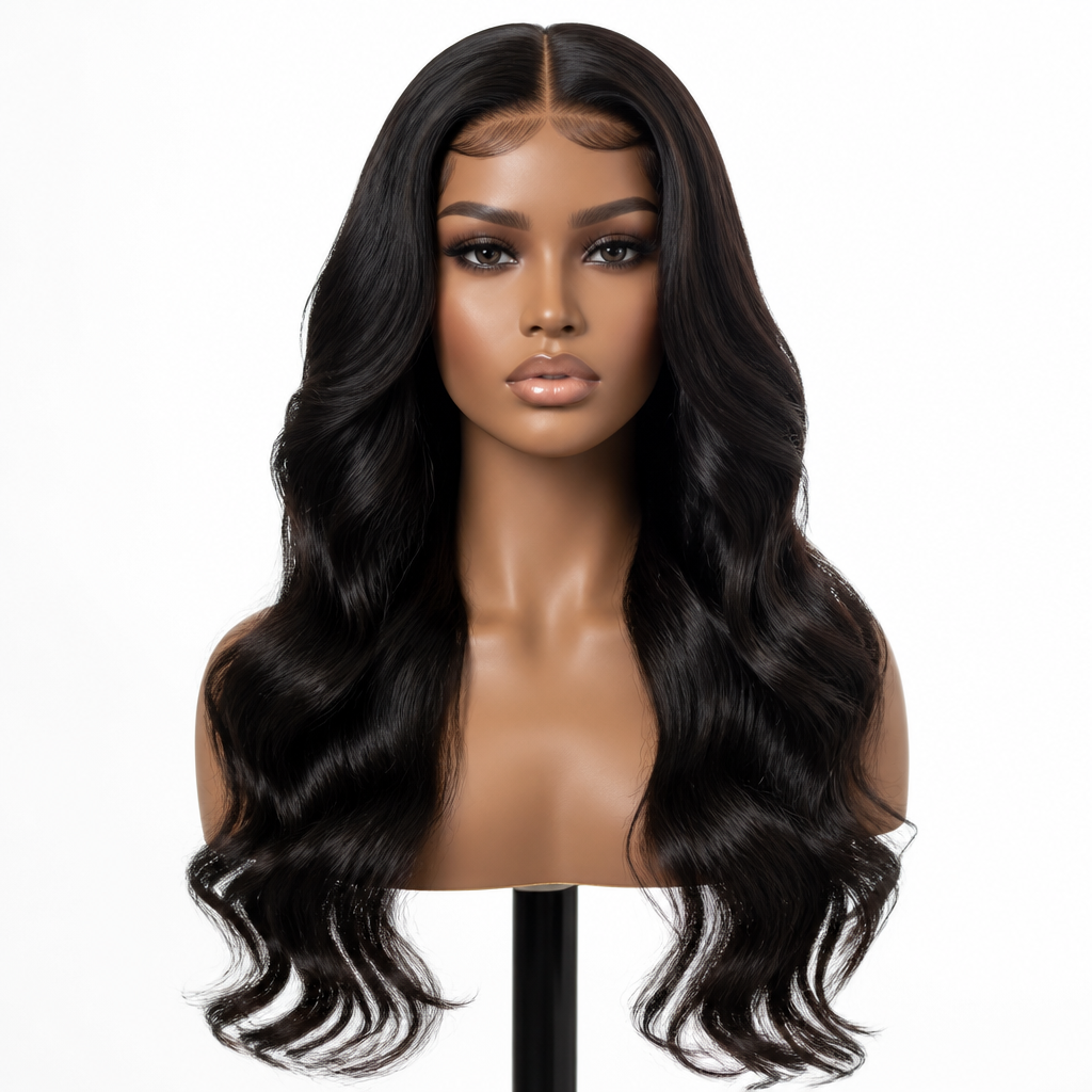 Luxury Body Wave Wig - 100% Brazilian human hair